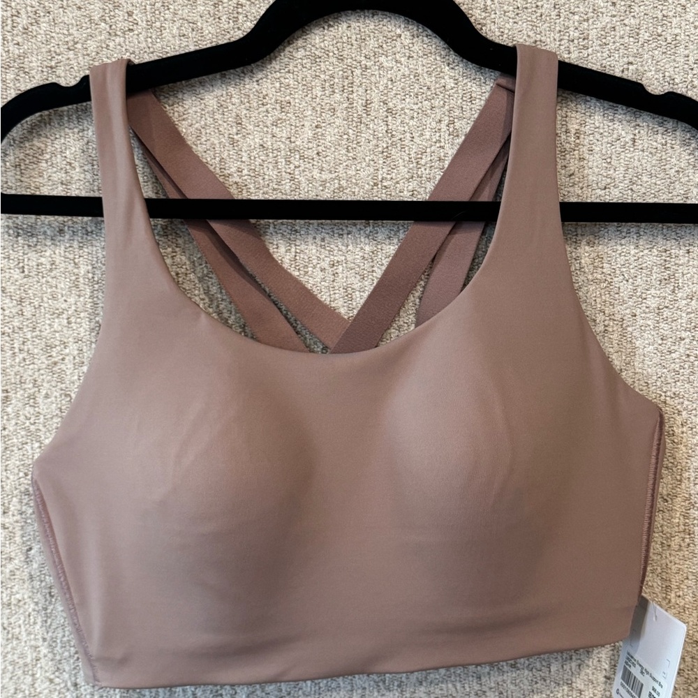 Lululemon Energy High Support Bra-38C in the color Ashen Rose, NWT